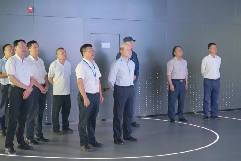 天下政协常委刘结一调研BJL平台集团钦州工业基地